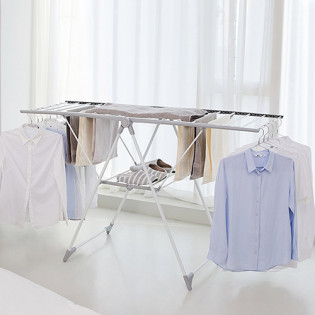 Mr. Bond Wing-Shaped Folding Clothes Rack